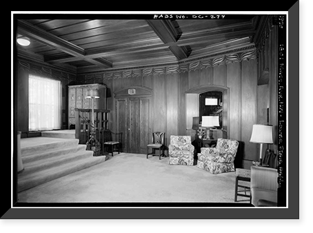 Herbert Wadsworth House, 1801 Massachusetts Avenue Northwest, Washington, District of Columbia, DC - 8 Classic, Vintage Wall Art