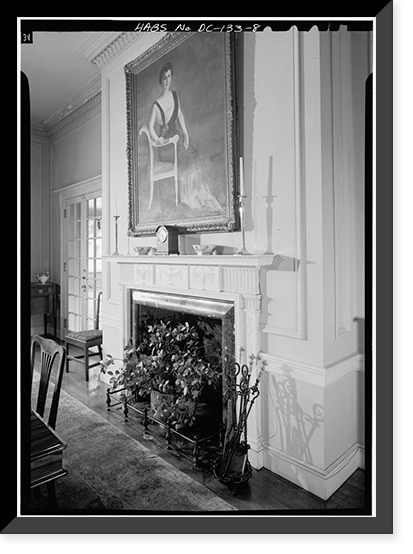 Woodrow Wilson House, 2340 South S Street, Northwest, Washington, District of Columbia, DC - 8 Classic, Vintage Print