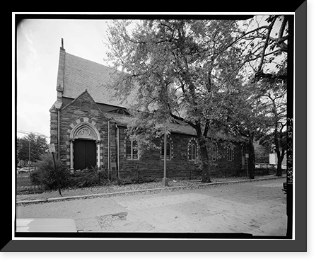 St. Luke's Episcopal Church, Fifteenth & Church Streets Northwest, Washington, District of Columbia, DC - 3 Classic, Antique Poster