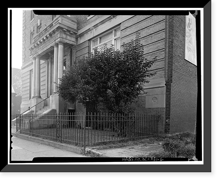 Twelfth Street YMCA Building, 1816 Twelfth Street Northwest, Washington, District of Columbia, DC - 6, Antique Poster