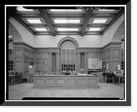 Howard University, Founders Library, 2400 Sixth Street Northwest, Washington, District of Columbia, DC - 22, Vintage Print