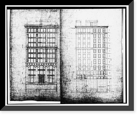 Munsey Building, 1327-1329 E Street Northwest, Washington, District of Columbia, DC - 19 Classic, Vintage Poster