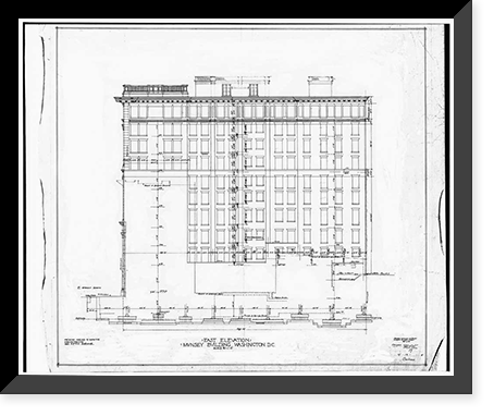Munsey Building, 1327-1329 E Street Northwest, Washington, District of Columbia, DC - 21, Vintage Wall Art