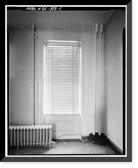 General John A. Dix House, 456 C Street Northwest, Washington, District of Columbia, DC - 5, Vintage Print