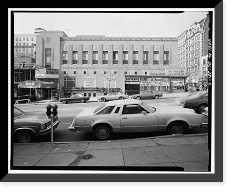 Brownley Building, 1300-1304 F Street Northwest, Washington, District of Columbia, DC - 2, Vintage Print