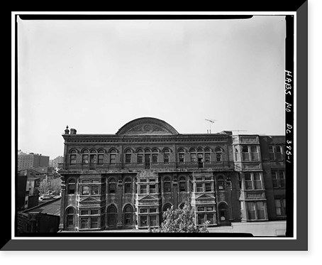 Mount Vernon Apartments, 922-924 Ninth Street Northwest, Washington, District of Columbia, DC, Historic Reproduction