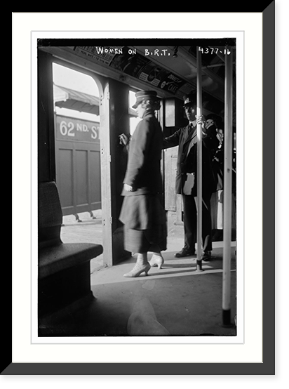 Women on B.R.T. Classic, Historic Reproduction