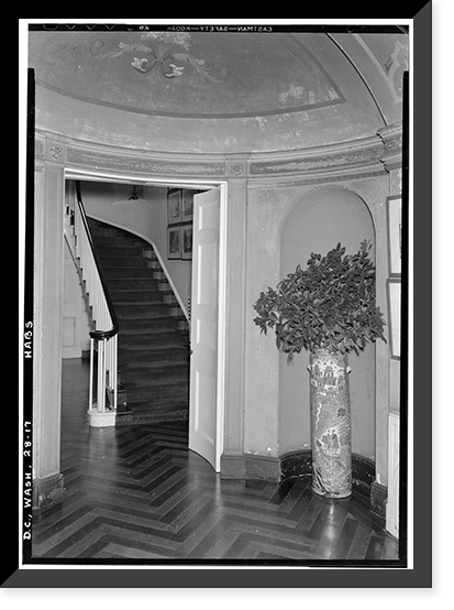 Decatur House, National Trust for Historic Preservation, 748 Jack, Washington, District of Columbia, DC - 9 Classic, Vintage Wall Art