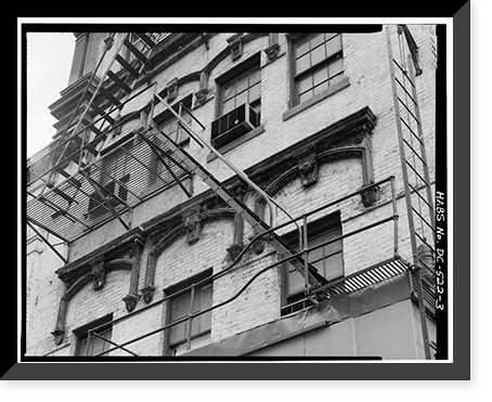 Edward Abner Building, 413-415 Ninth Street, Northwest, Washington, District of Columbia, DC - 3, Historic Print