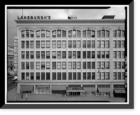 Lansburgh's Department Store, E & Eighth Streets Northwest, Washington, District of Columbia, DC - 2 Classic, Vintage Poster