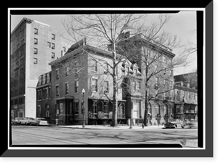 Historic Architecture - Richard Cutts House, 1518 H Street, Northwest