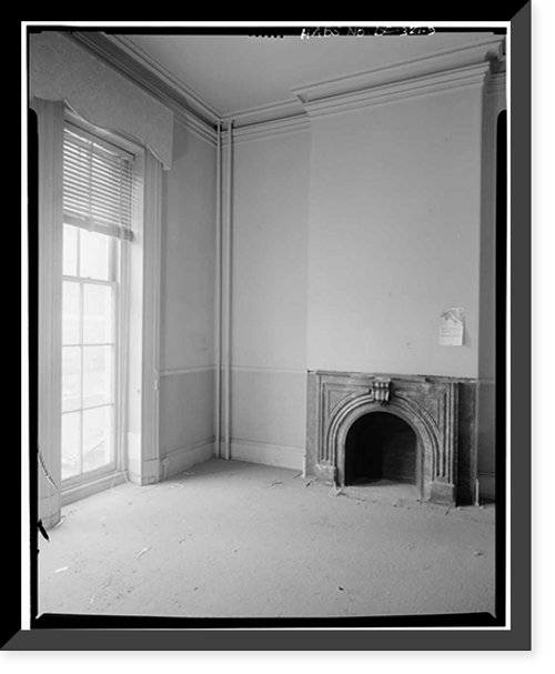 Historic Framed Print, 1901 F Street Northwest (Row House), Washington, District of Columbia, DC - 9,  17-7/8" x 21-7/8"