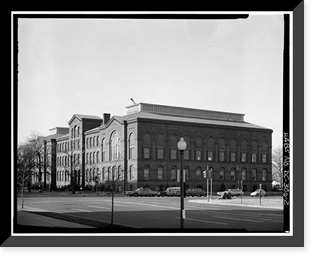 Army Medical Museum & Library, Seventh Street & Independence Avenue Southwest, Washington, District of Columbia, DC - 2, Historic Print