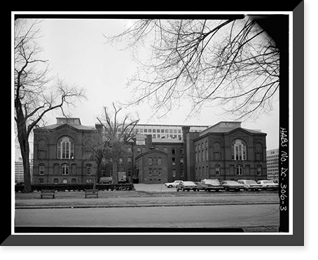 Army Medical Museum & Library, Seventh Street & Independence Avenue Southwest, Washington, District of Columbia, DC - 3, Vintage Poster