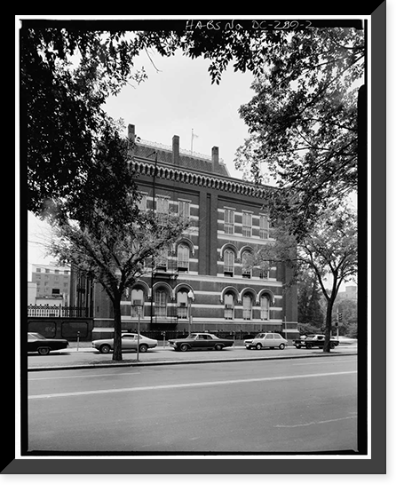 Franklin School, Thirteenth & K Streets Northwest, Washington, District of Columbia, DC - 2, Antique Wall Art