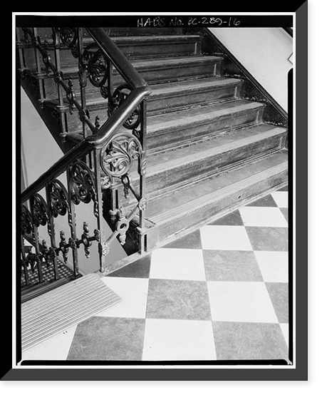 Franklin School, Thirteenth & K Streets Northwest, Washington, District of Columbia, DC - 16 Classic, Historic Reproduction