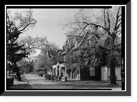 Gallaudet College, Seventh & Florida Avenue Northeast, Washington, District of Columbia, DC Classic, Antique Wall Art