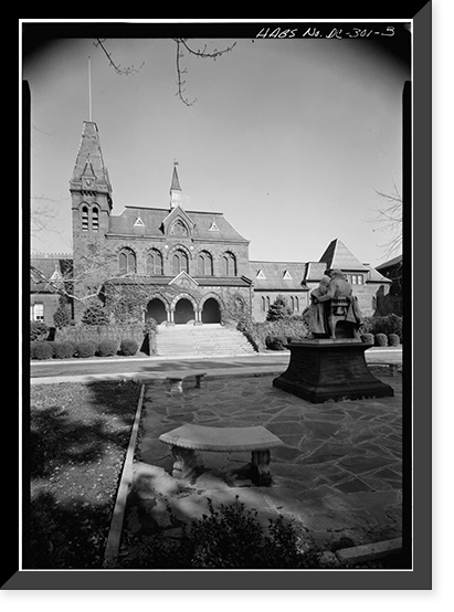 Gallaudet College, Chapel Hall, Seventh & Florida Avenue Northeast, Washington, District of Columbia, DC - 2 Classic, Historic Reproduction