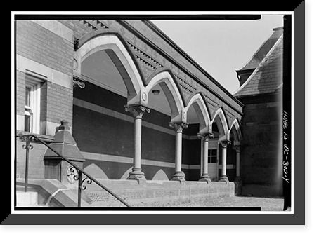 Gallaudet College, College Hall, Seventh & Florida Avenue Northeast, Washington, District of Columbia, DC - 4, Vintage Wall Art