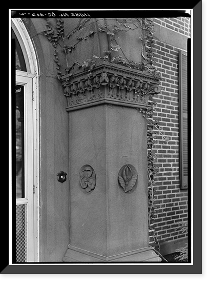 Gallaudet College, President's House, Seventh Street & Florida Avenue Northeast, Washington, District of Columbia, DC - 2 Classic, Vintage Wall Art