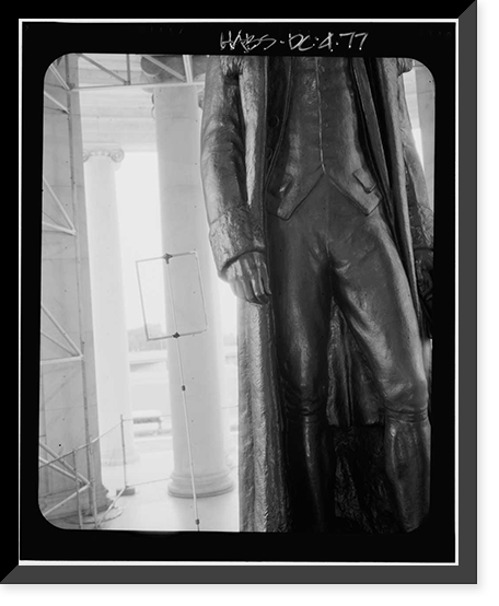 Jefferson Memorial, East Potomac Park, Washington, District of Columbia, DC - 77, Vintage Print