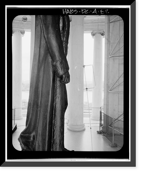 Historic Framed Print, Jefferson Memorial, East Potomac Park, Washington, District of Columbia, DC - 82,  17-7/8" x 21-7/8"
