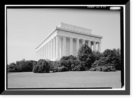 Lincoln Memorial, West Potomac Park, Washington, District of Columbia, DC - 15, Antique Poster