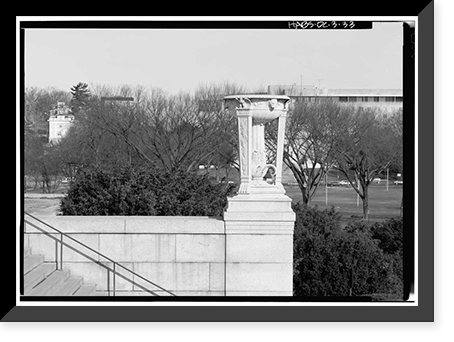 Lincoln Memorial, West Potomac Park, Washington, District of Columbia, DC - 33, Historic Print