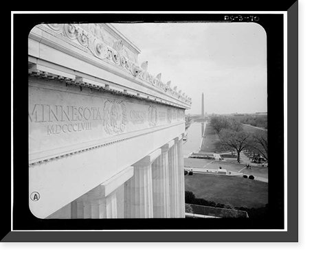 Lincoln Memorial, West Potomac Park, Washington, District of Columbia, DC - 70, Vintage Wall Art