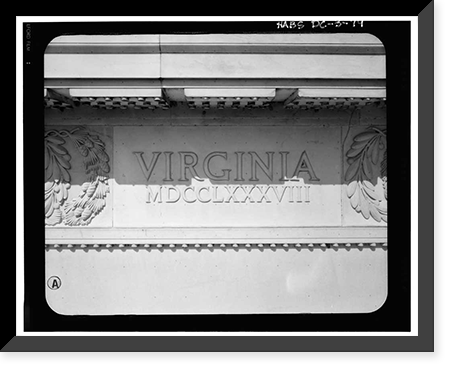 Lincoln Memorial, West Potomac Park, Washington, District of Columbia, DC - 79, Antique Print