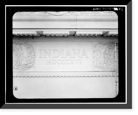 Historic Framed Print, Lincoln Memorial, West Potomac Park, Washington, District of Columbia, DC - 87,  17-7/8" x 21-7/8"