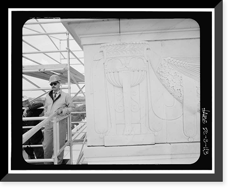 Lincoln Memorial, West Potomac Park, Washington, District of Columbia, DC - 113, Historic Print