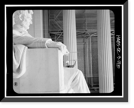 Lincoln Memorial, West Potomac Park, Washington, District of Columbia, DC - 218, Antique Wall Art