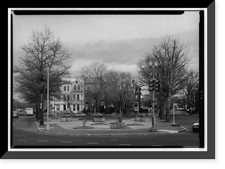 Logan Circle, Vermont Avenue, Rhode Island Avenue, & Thirteenth, Washington, District of Columbia, DC - 14, Historic Print