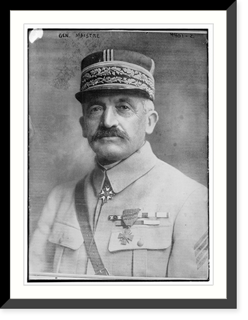 Historic Framed Print, Gen. Maistre,  17-7/8" x 21-7/8"