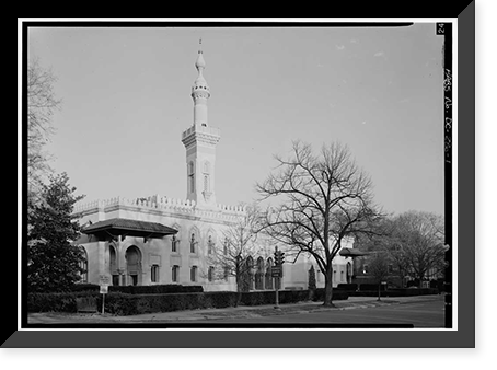 Mosque, 2551 Massachusetts Avenue Northwest, Washington, District of Columbia, DC, Antique Poster