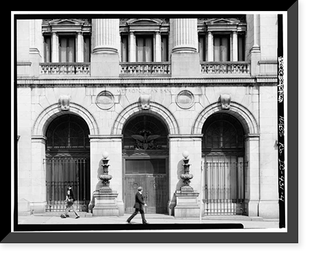 National Metropolitan Bank Building, 613 Fifteenth Street Northwest, Washington, District of Columbia, DC - 4, Vintage Print
