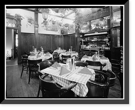 Old Ebbitt Grill, 1427 F Street Northwest, Washington, District of Columbia, DC - 13, Vintage Poster