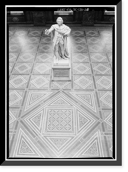 Patent Office Building, Bounded by Seventh, Ninth, F & G Streets, Northwes, Washington, District of Columbia, DC - 28, Vintage Wall Art