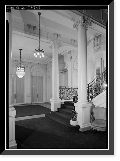 Pullman House, 1119-1125 Sixteenth Street Northwest, Washington, District of Columbia, DC - 3, Historic Print