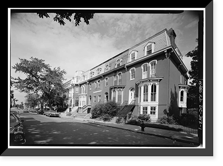 Zalmon Richards House, 1301 Corcoran Street Northwest, Washington, District of Columbia, DC, Vintage Print
