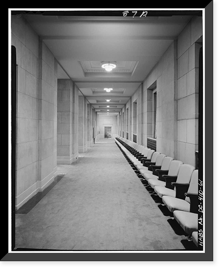 U.S. Department of the Interior, Eighteenth & C Streets Northwest, Washington, District of Columbia, DC - 61 Classic, Historic Reproduction