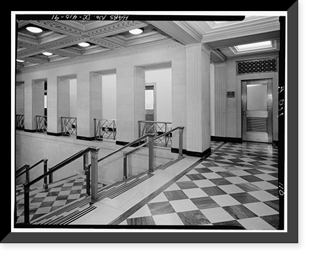 U.S. Department of the Interior, Eighteenth & C Streets Northwest, Washington, District of Columbia, DC - 91 Classic, Vintage Print