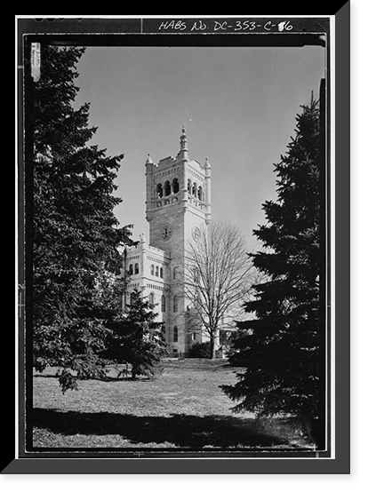 U.S. Soldiers Home, Scott Building, Rock Creek Church Road & Upshur Street Northwest, Washington, District of Columbia, DC - 6, Antique Wall Art