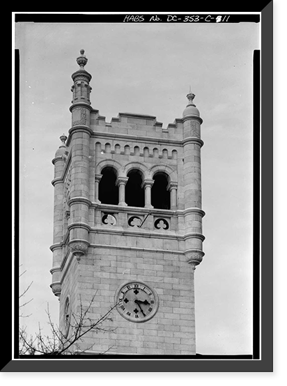 U.S. Soldiers Home, Scott Building, Rock Creek Church Road & Upshur Street Northwest, Washington, District of Columbia, DC - 11, Vintage Print