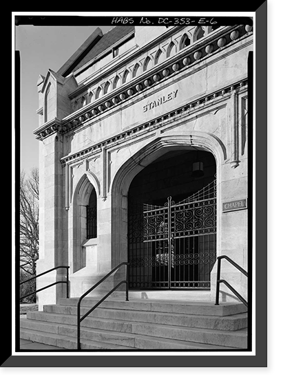 U.S. Soldiers Home, Stanley Hall, Rock Creek Church Road & Upshur Street Northwest, Washington, District of Columbia, DC - 6, Antique Wall Art
