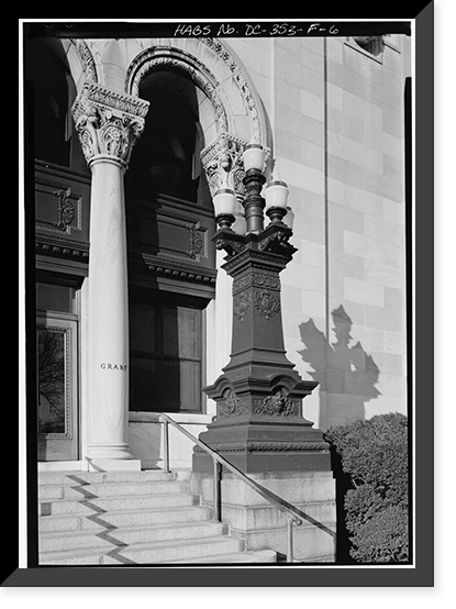U.S. Soldiers Home, Grant Building, Rock Creek Church Road & Upshur Street Northwest, Washington, District of Columbia, DC - 6, Historic Reproduction