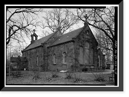 U.S. Soldiers Home, Chapel, Rock Creek Church Road & Upshur Street Northwest, Washington, District of Columbia, DC - 4, Antique Poster