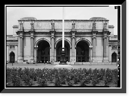 Union Station, 50 Massachusetts Avenue Northeast, Washington, District of Columbia, DC - 3, Vintage Print