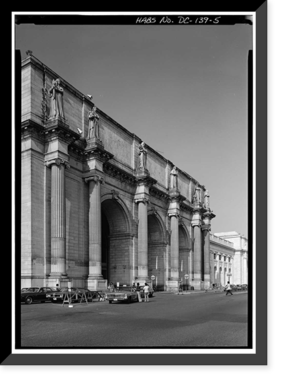 Union Station, 50 Massachusetts Avenue Northeast, Washington, District of Columbia, DC - 5 Classic, Antique Poster